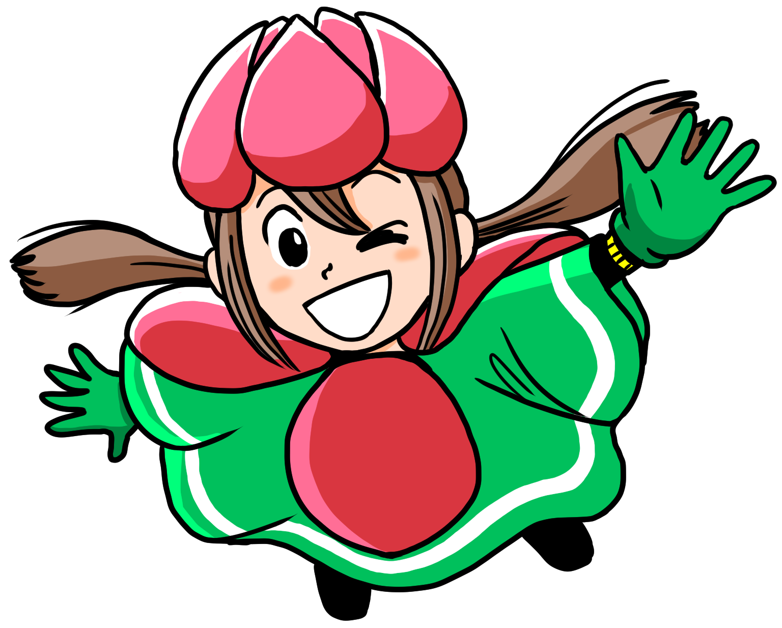 がん共済アイリスのキャラクター「アイリスちゃん」